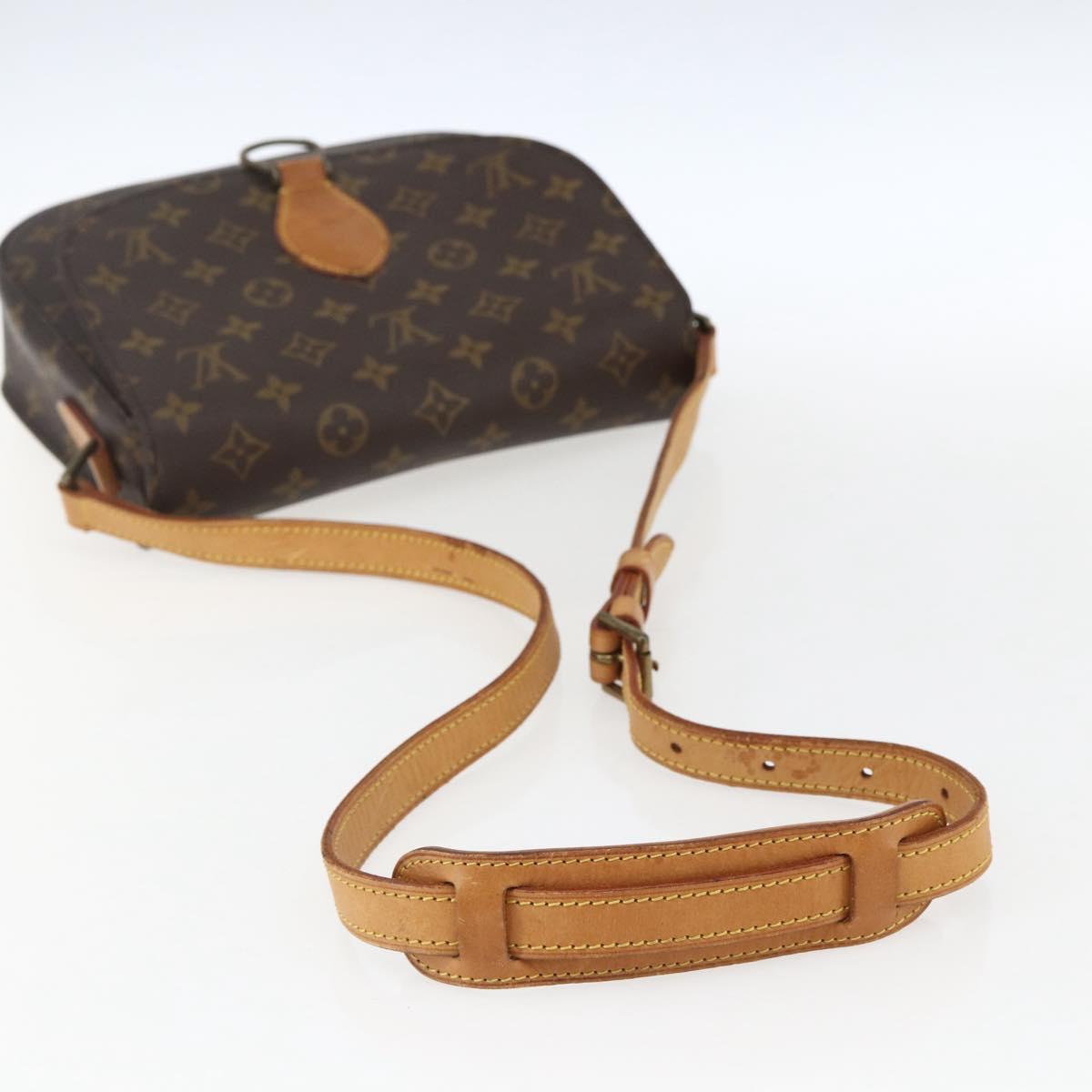 LOUIS VUITTON Monogram Saint Cloud GM Shoulder Bag M51242 LV Auth ep13201