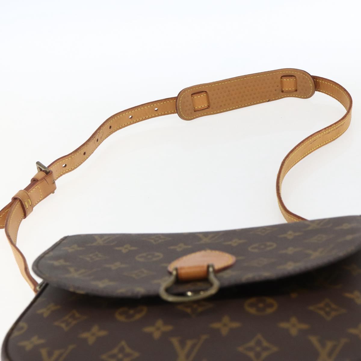 LOUIS VUITTON Monogram Saint Cloud GM Shoulder Bag M51242 LV Auth ep13201
