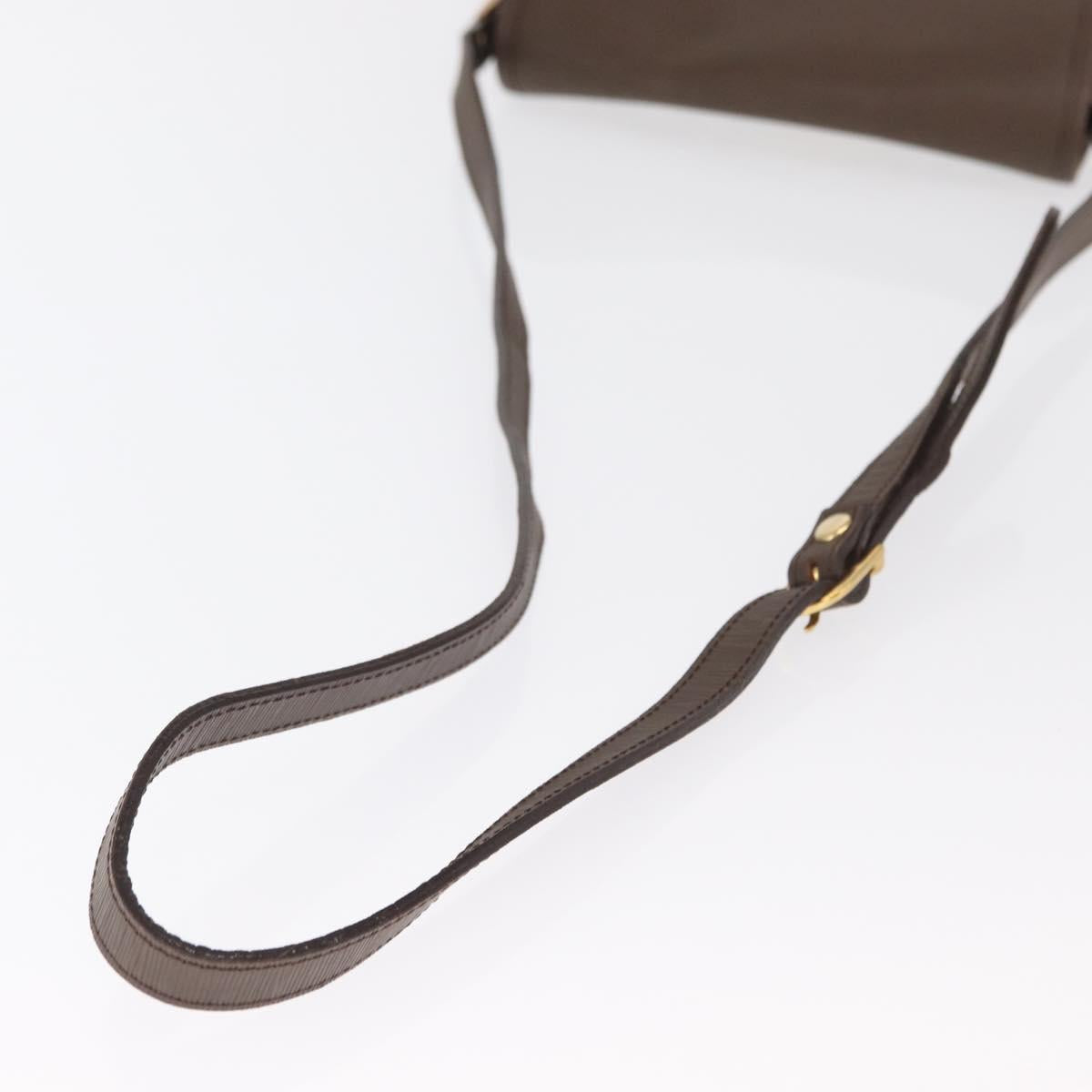Burberrys Nova Check Shoulder Bag Canvas Beige Gold Auth ep13205