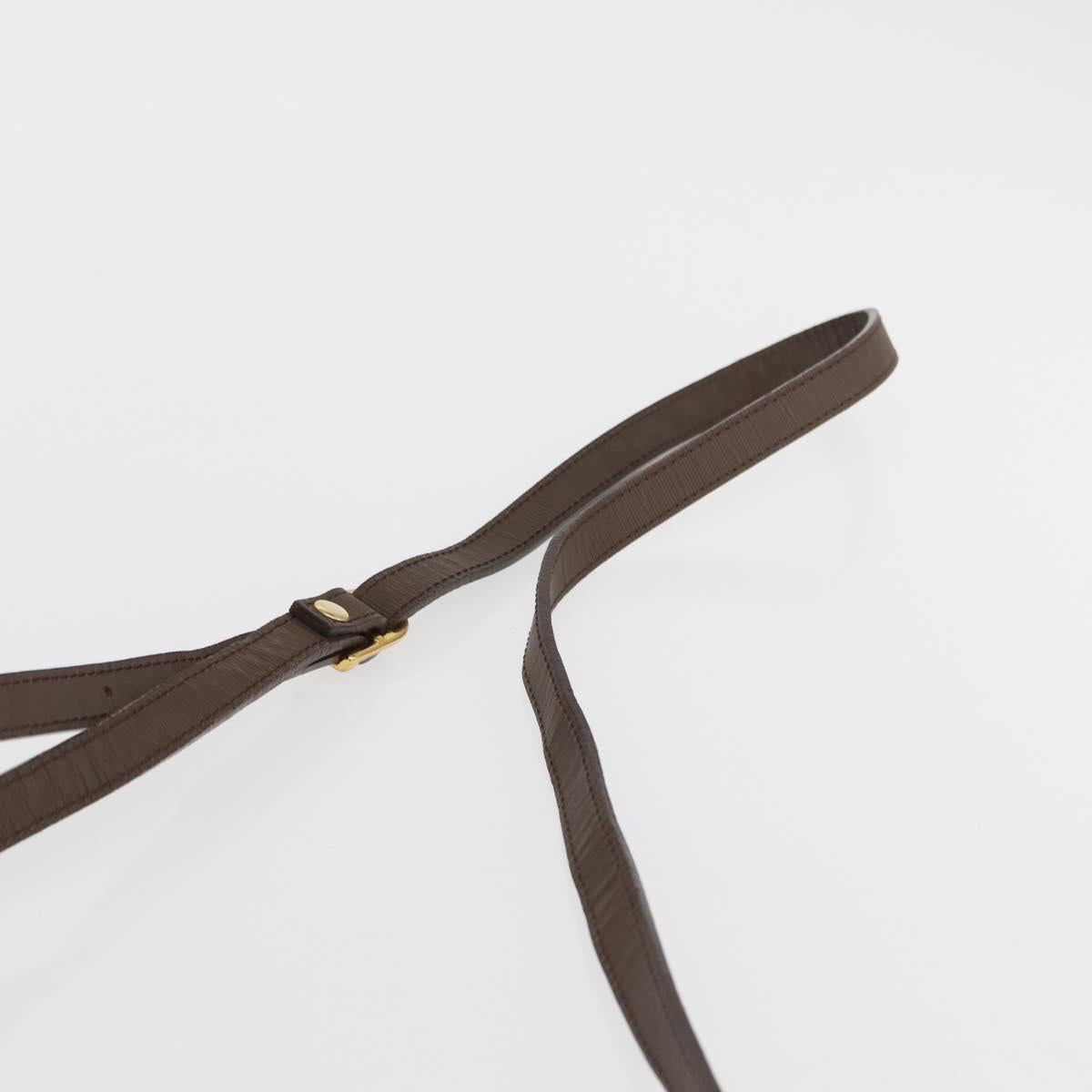 Burberrys Nova Check Shoulder Bag Canvas Beige Gold Auth ep13205