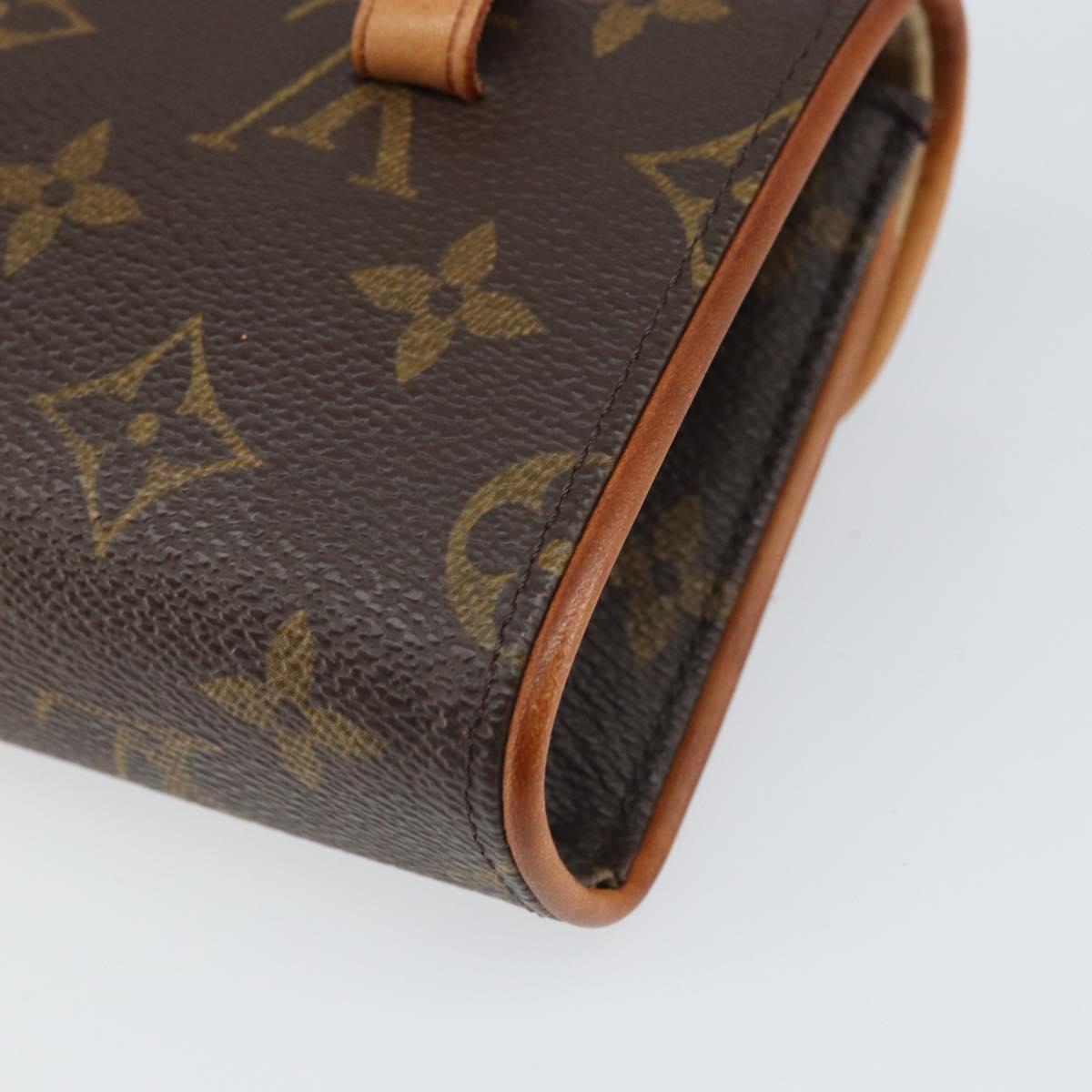 LOUIS VUITTON Monogram Pochette Florentine Waist bag M51855 LV Auth ep13215