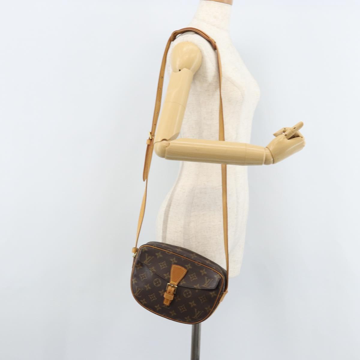 LOUIS VUITTON Monogram Jeune Fille MM Shoulder Bag M51226 LV Auth ep13224
