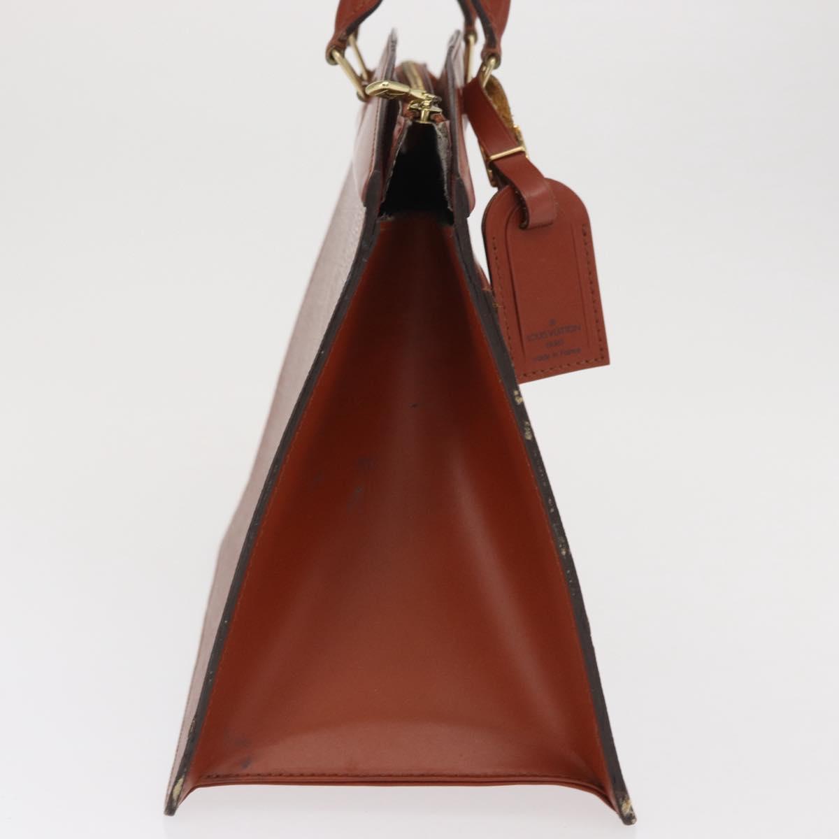 LOUIS VUITTON Epi Riviera Hand Bag Brown M48183 LV Auth ep13237