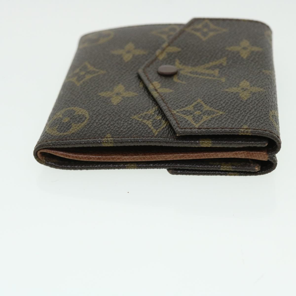 LOUIS VUITTON Monogram Porte Monnaie Bier Cartes Crdit Wallet M61652 Auth ep1325