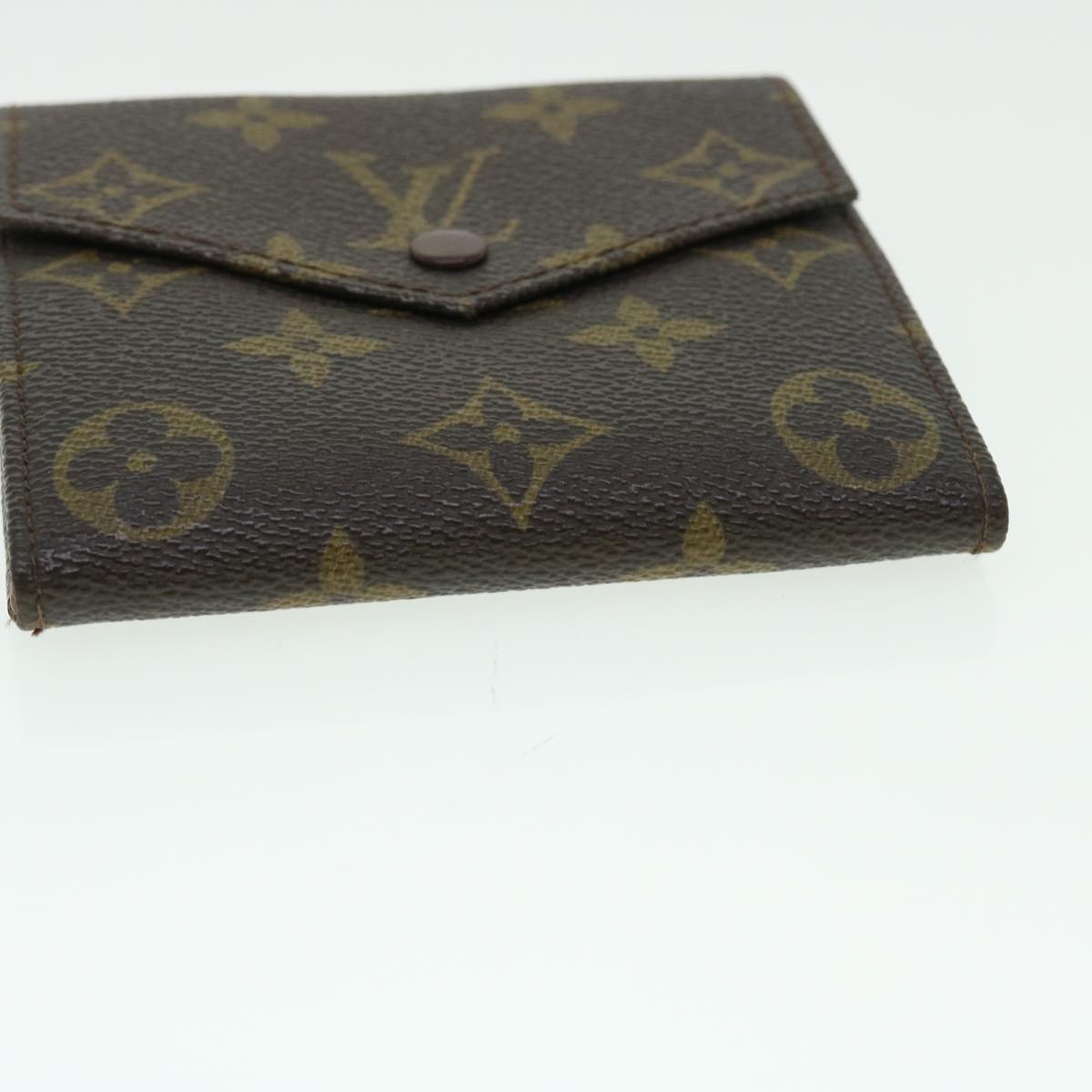 LOUIS VUITTON Monogram Porte Monnaie Bier Cartes Crdit Wallet M61652 Auth ep1325