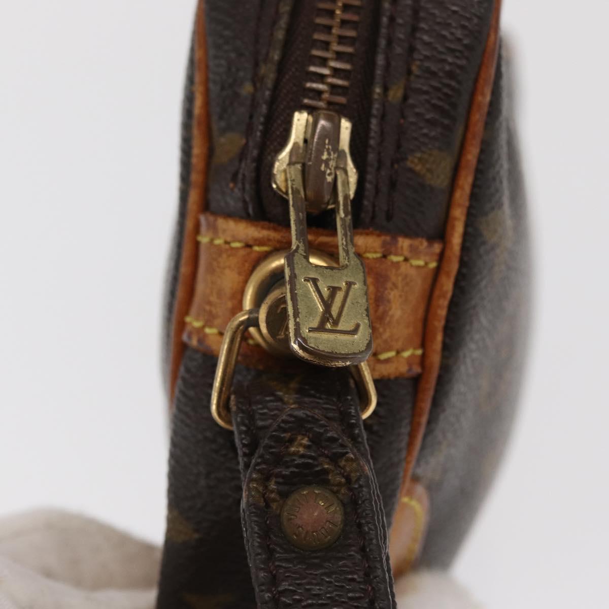 LOUIS VUITTON Monogram Marly Dragonne PM Clutch Bag M51827 LV Auth ep13256