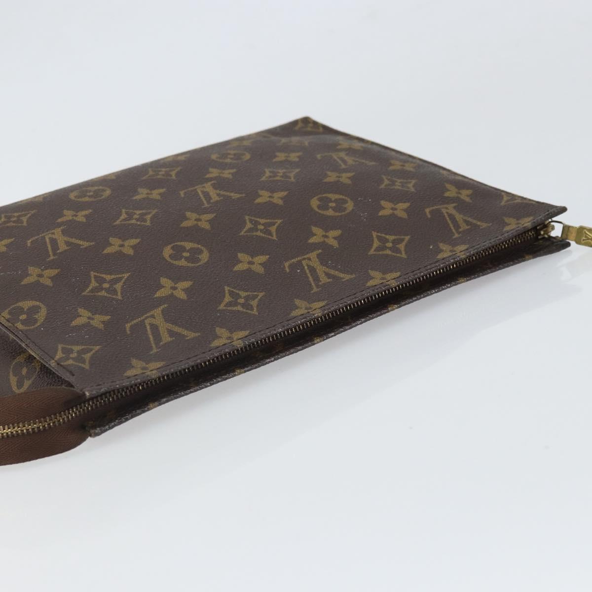 LOUIS VUITTON Monogram Poche Toilette 26 Pouch M47542 LV Auth ep13257