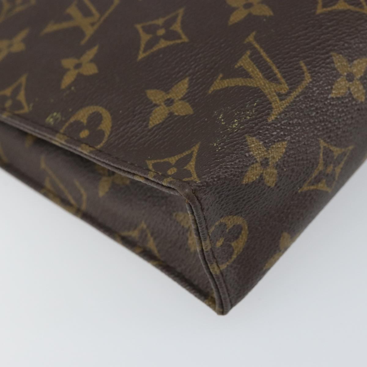 LOUIS VUITTON Monogram Poche Toilette 26 Pouch M47542 LV Auth ep13257