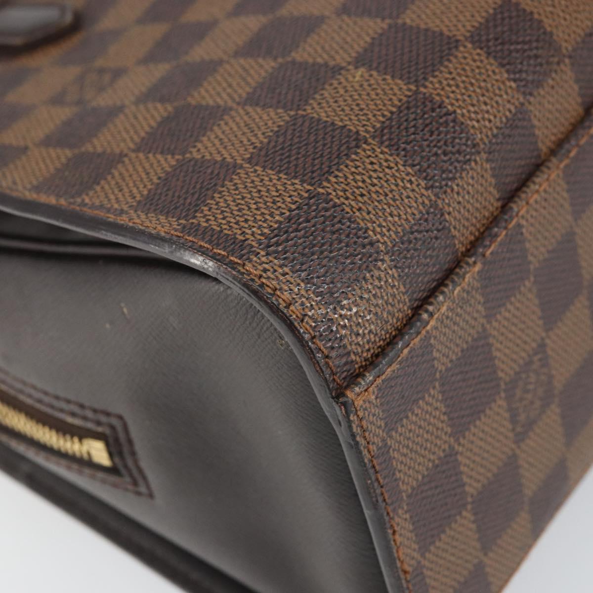 LOUIS VUITTON Damier Ebene Triana Hand Bag N51155 LV Auth ep13261