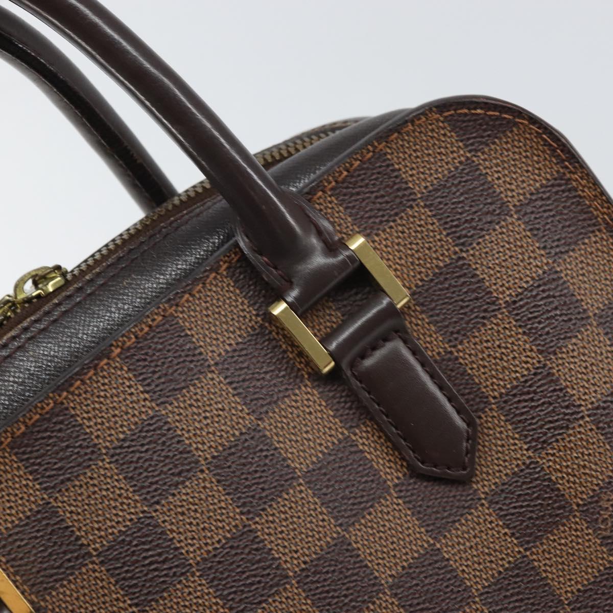 LOUIS VUITTON Damier Ebene Triana Hand Bag N51155 LV Auth ep13261