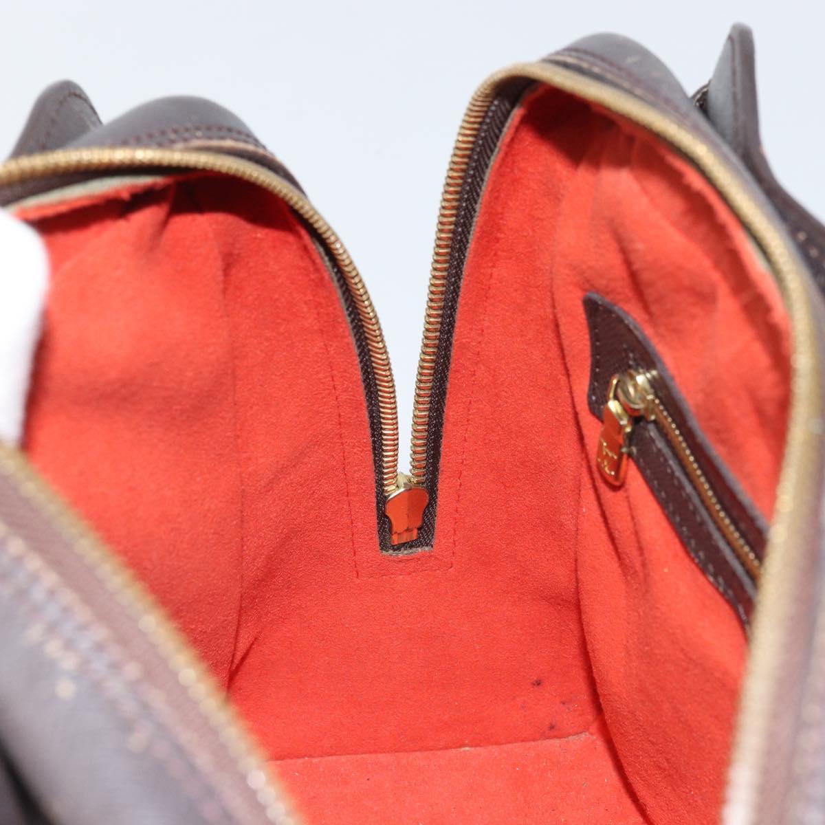 LOUIS VUITTON Damier Ebene Triana Hand Bag N51155 LV Auth ep13261