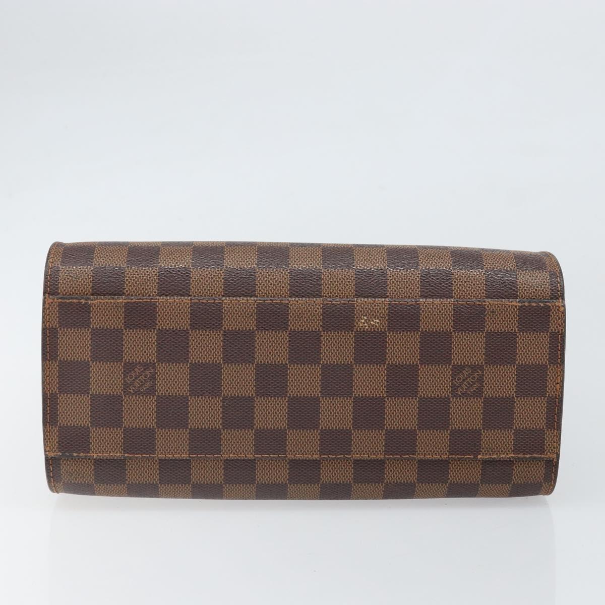 LOUIS VUITTON Damier Ebene Triana Hand Bag N51155 LV Auth ep13261