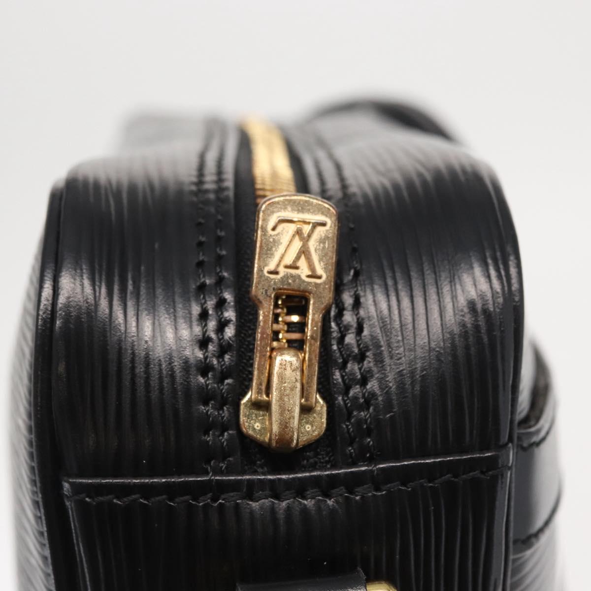 LOUIS VUITTON Epi Trocadero 23 Shoulder Bag Black M52302 LV Auth ep13265