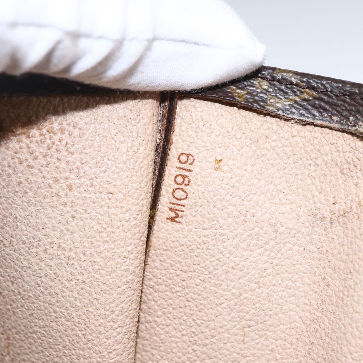 LOUIS VUITTON Monogram Sac Plat Hand Bag M51140 LV Auth ep13267