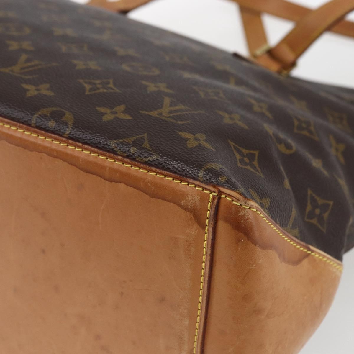 LOUIS VUITTON Monogram Cabas Mezzo Tote Bag M51151 LV Auth ep13286