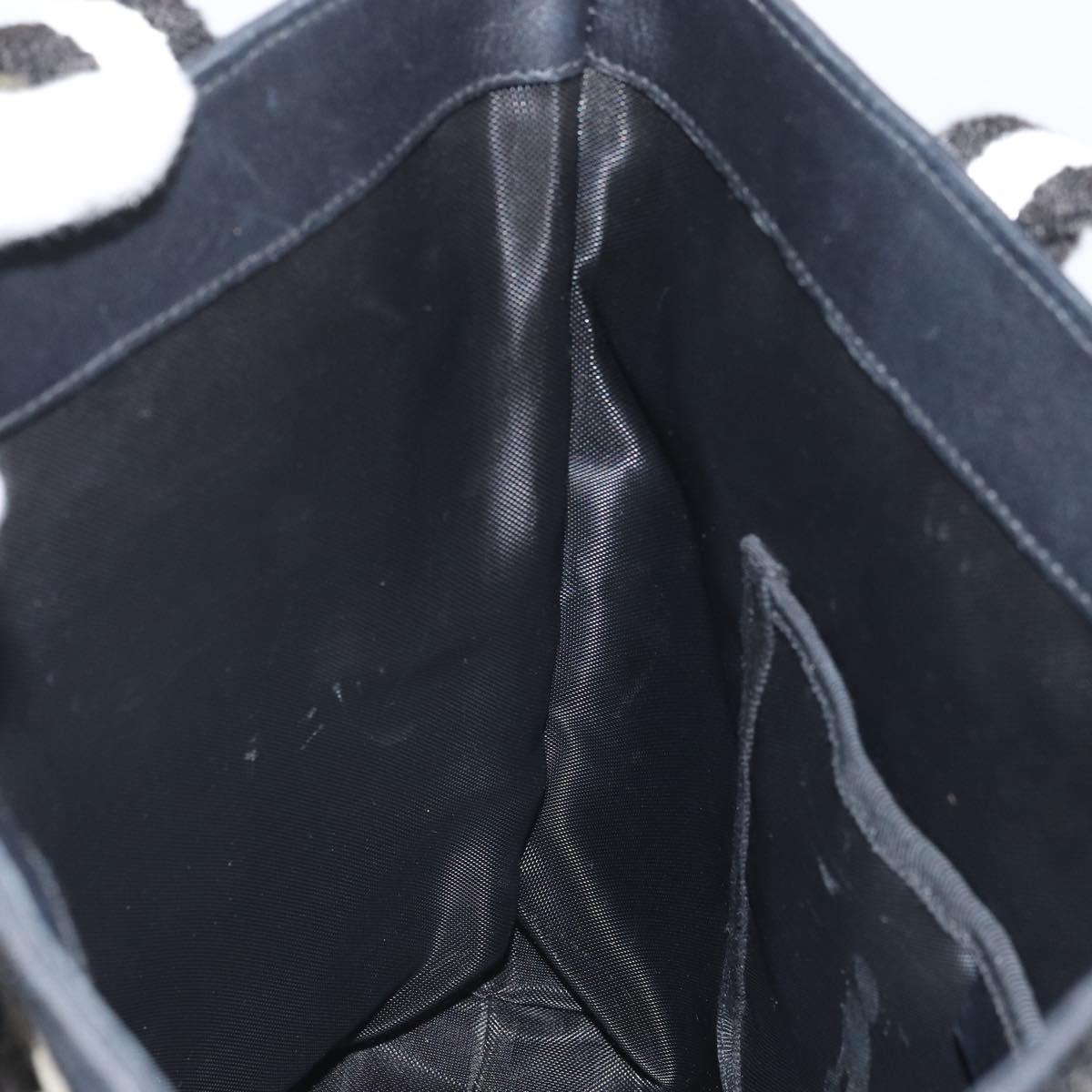 GUCCI Tote Bag Canvas Black 140691 Auth ep13293