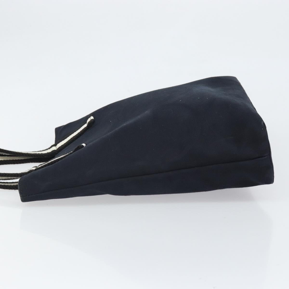 GUCCI Tote Bag Canvas Black 140691 Auth ep13293