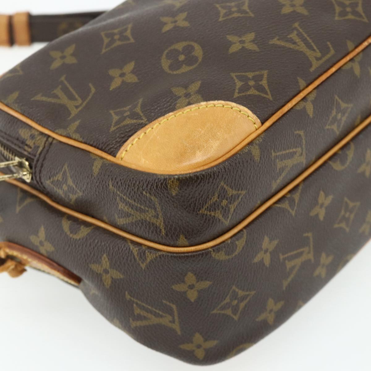 LOUIS VUITTON Monogram Nile Shoulder Bag M45244 LV Auth ep13302