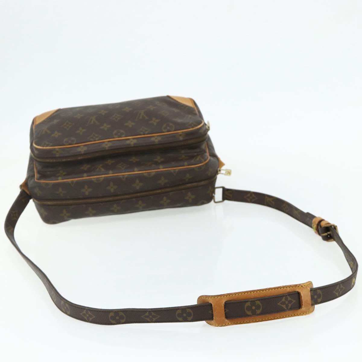 LOUIS VUITTON Monogram Nile Shoulder Bag M45244 LV Auth ep13302
