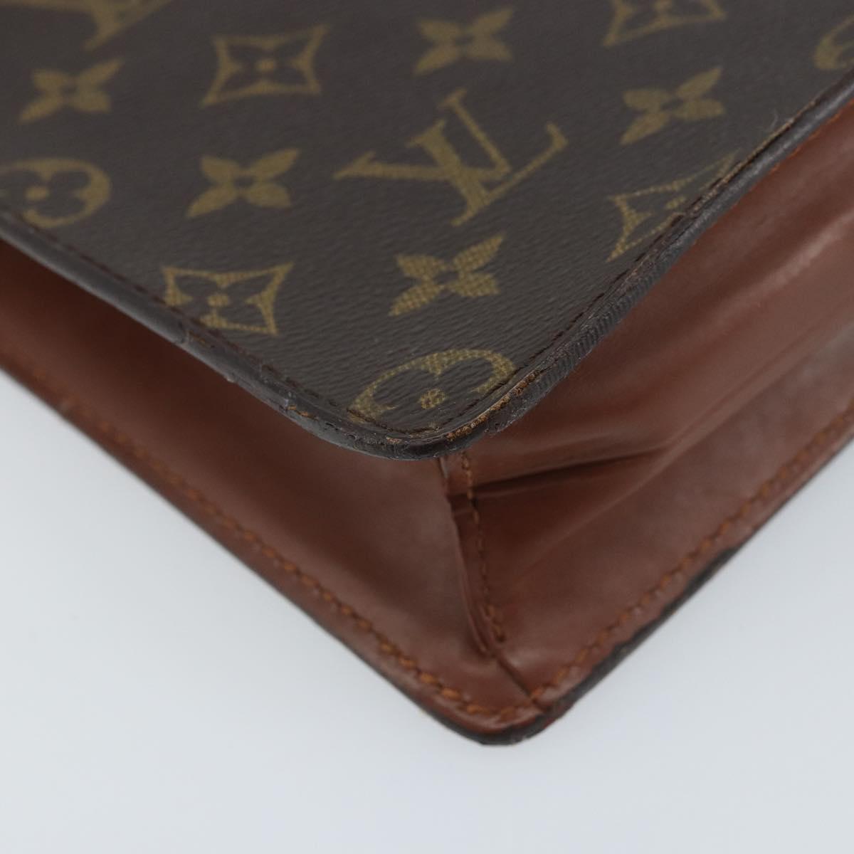 LOUIS VUITTON Monogram Pochette Homme Clutch Bag M51795 LV Auth ep13320