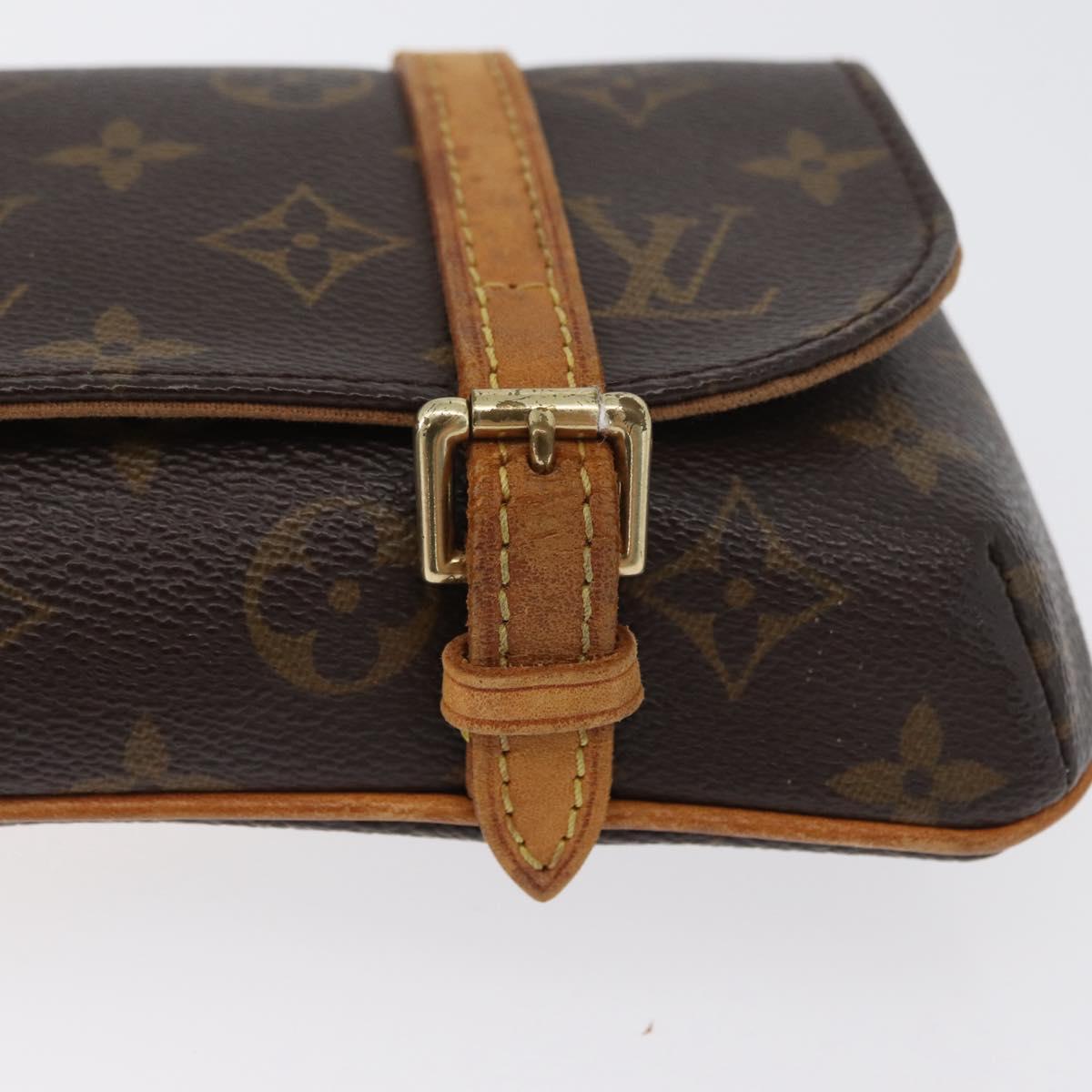 LOUIS VUITTON Monogram Pochette Marrell Waist bag M51159 LV Auth ep13325