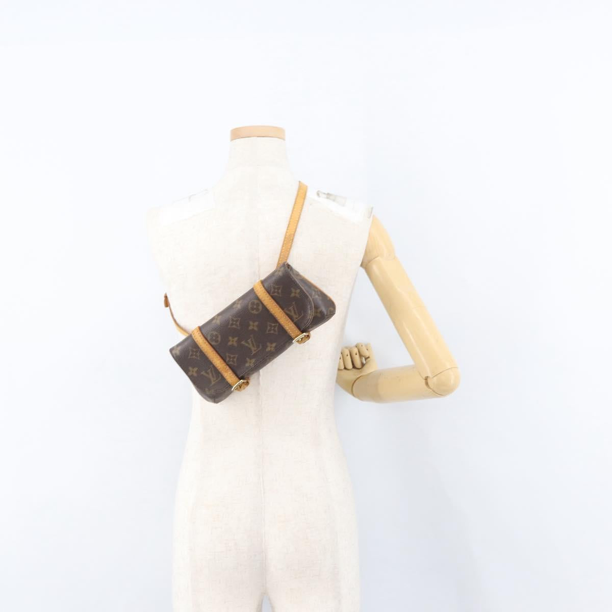 LOUIS VUITTON Monogram Pochette Marrell Waist bag M51159 LV Auth ep13325