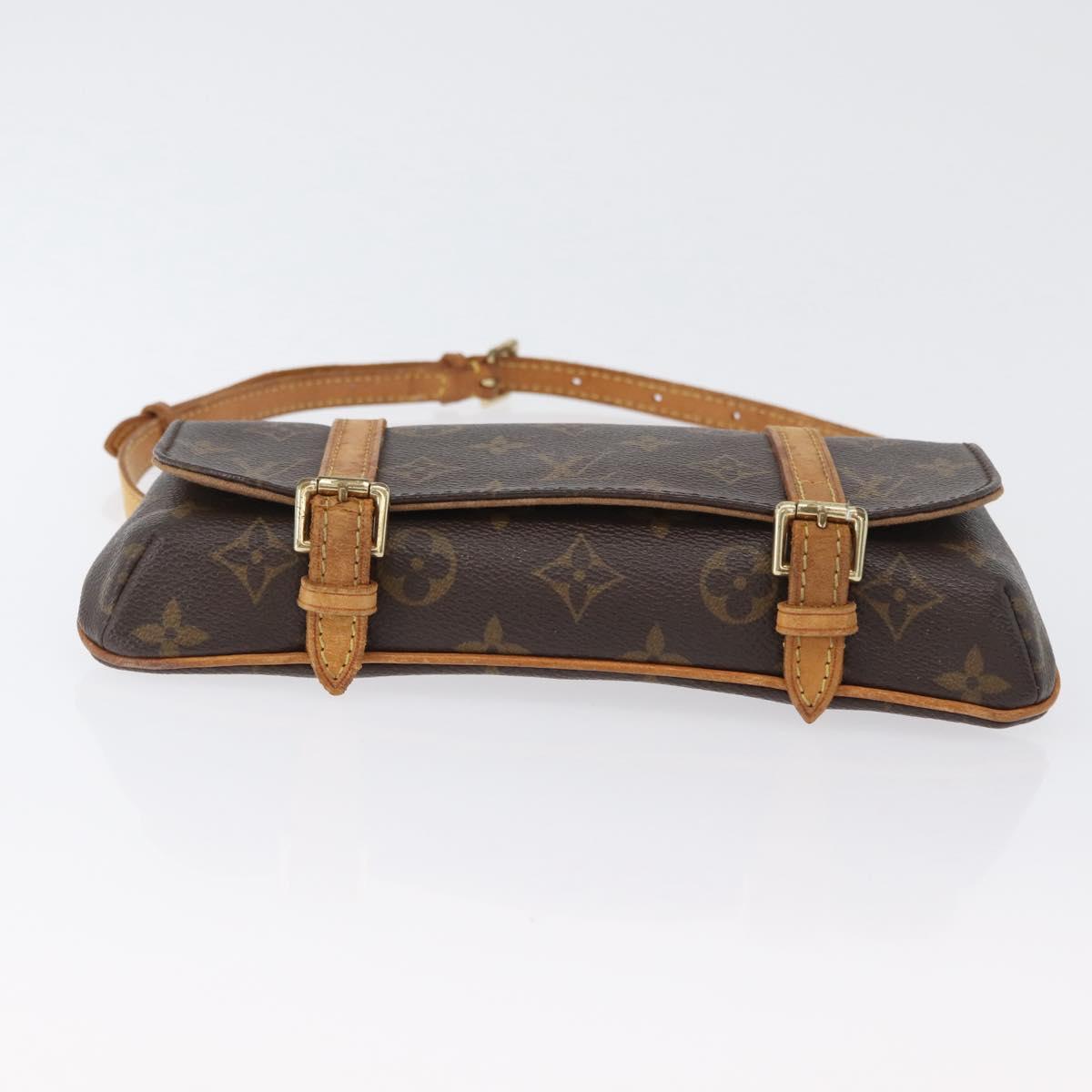LOUIS VUITTON Monogram Pochette Marrell Waist bag M51159 LV Auth ep13325