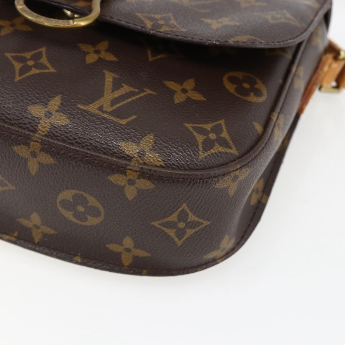 LOUIS VUITTON Monogram Saint Cloud MM Shoulder Bag M51243 LV Auth ep13328