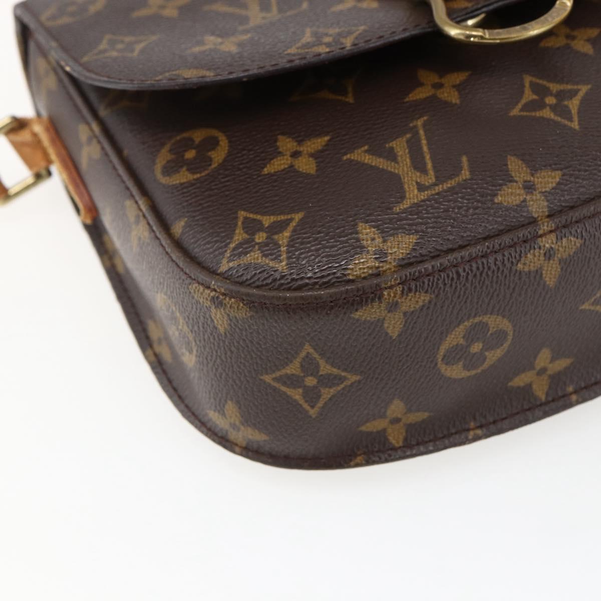 LOUIS VUITTON Monogram Saint Cloud MM Shoulder Bag M51243 LV Auth ep13328