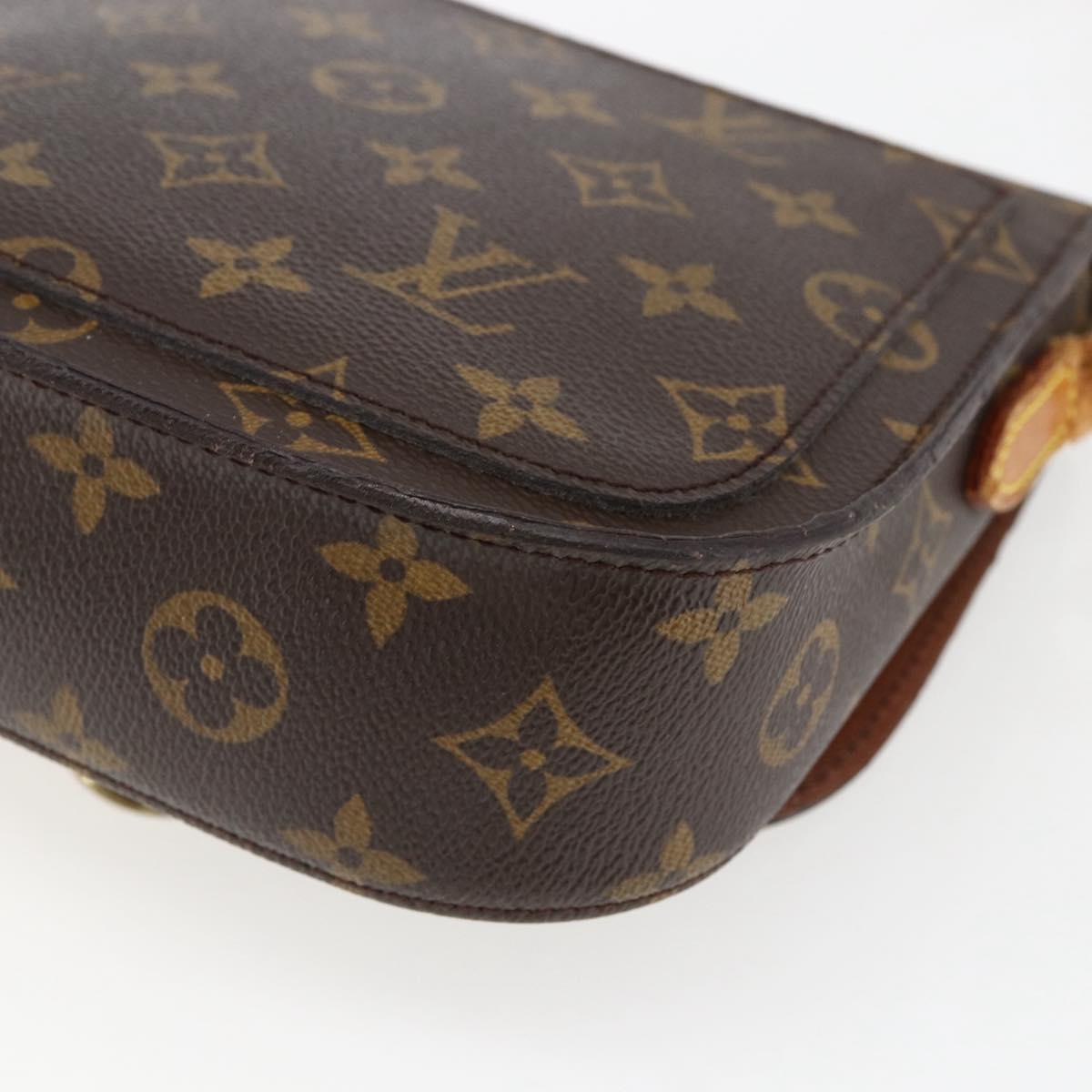 LOUIS VUITTON Monogram Saint Cloud MM Shoulder Bag M51243 LV Auth ep13328