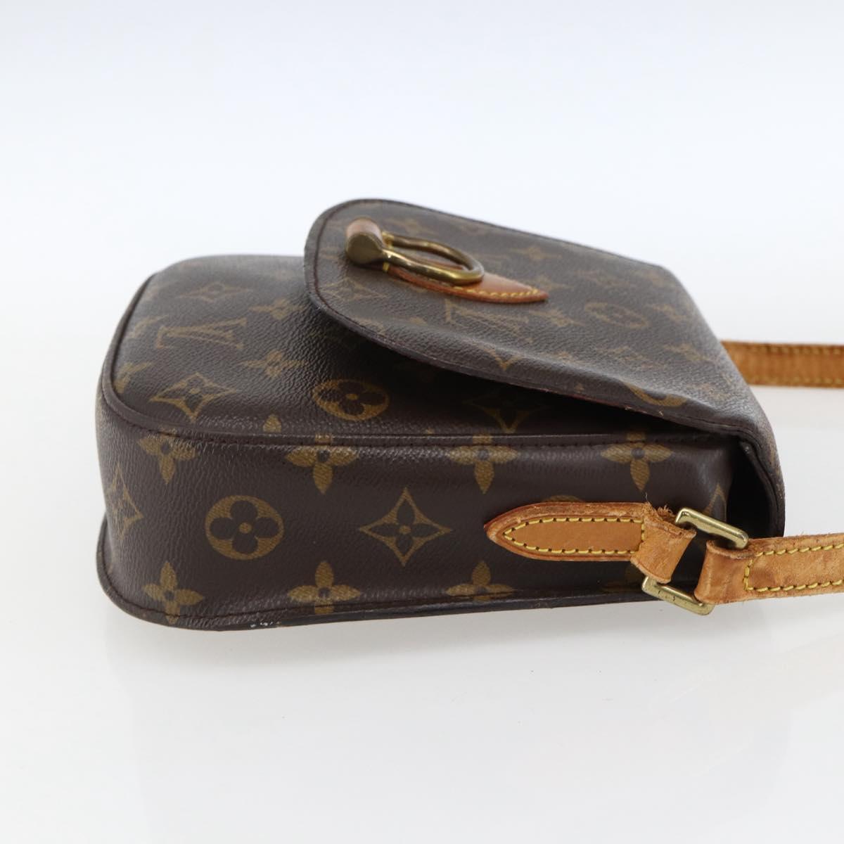 LOUIS VUITTON Monogram Saint Cloud MM Shoulder Bag M51243 LV Auth ep13328