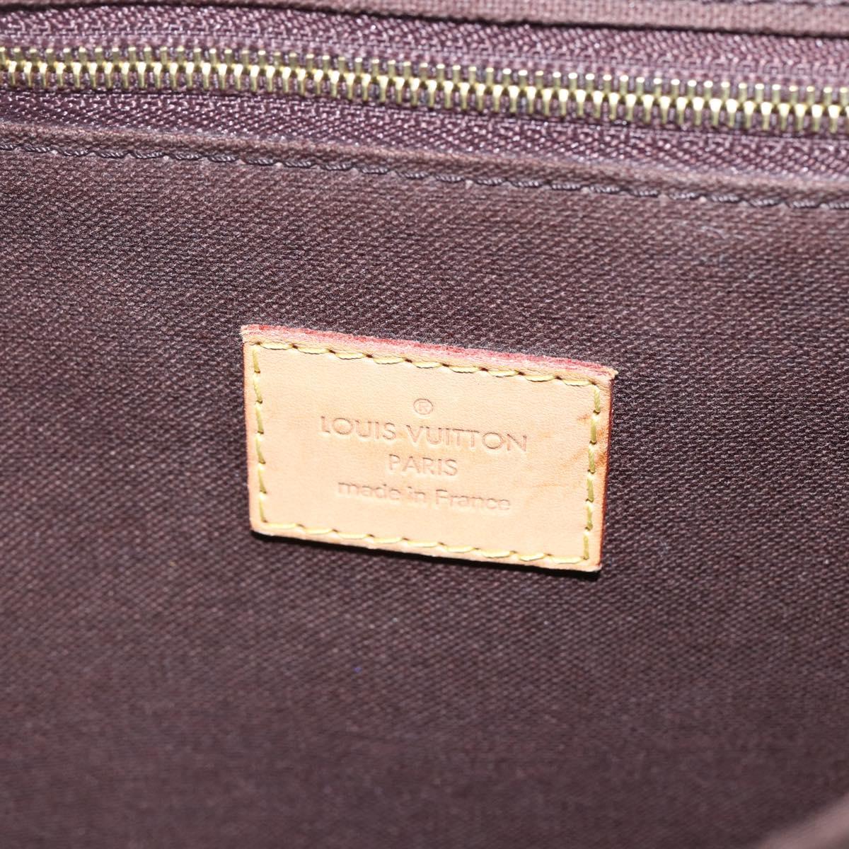 LOUIS VUITTON Monogram Menilmontant PM Shoulder Bag M40474 LV Auth ep13331