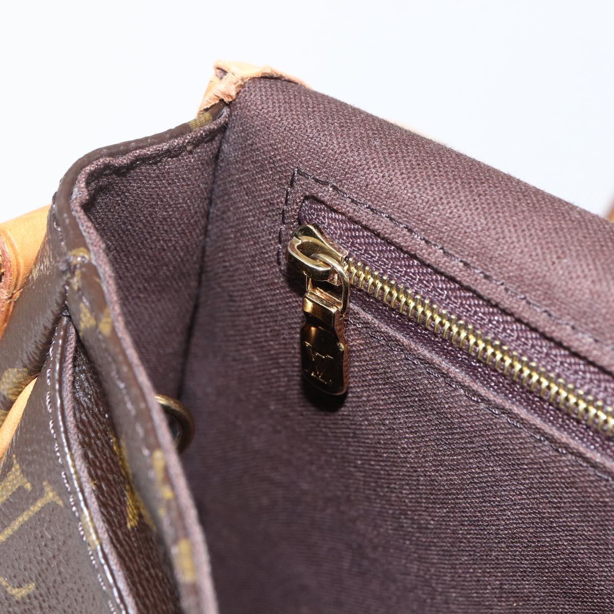 LOUIS VUITTON Monogram Menilmontant PM Shoulder Bag M40474 LV Auth ep13331
