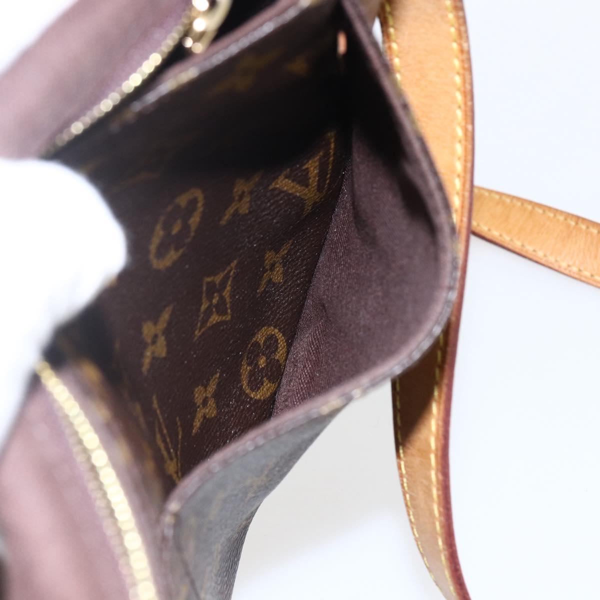 LOUIS VUITTON Monogram Menilmontant PM Shoulder Bag M40474 LV Auth ep13331