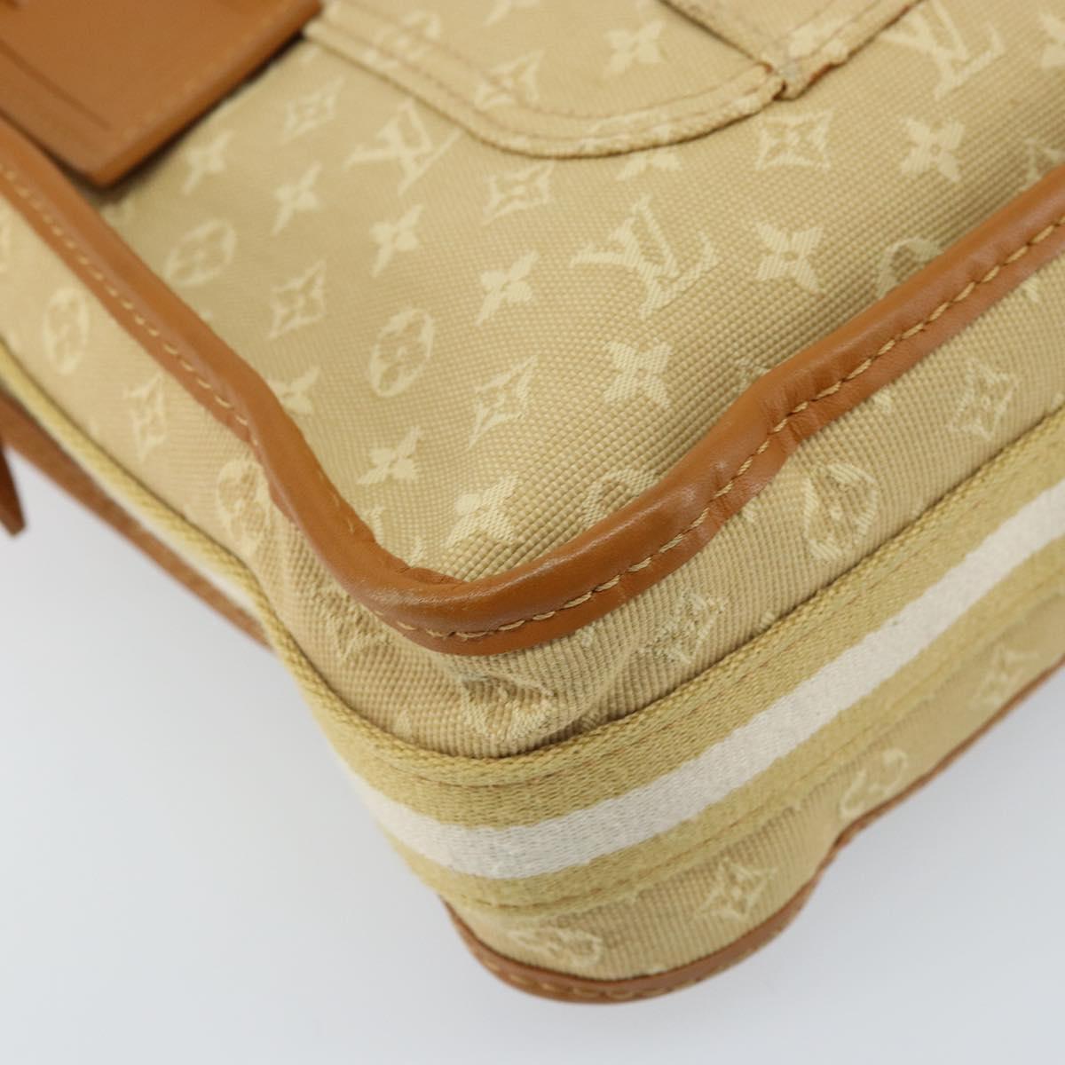 LOUIS VUITTON Monogram Mini Buzas Marie Kate Bag Beige M92323 LV Auth ep13336