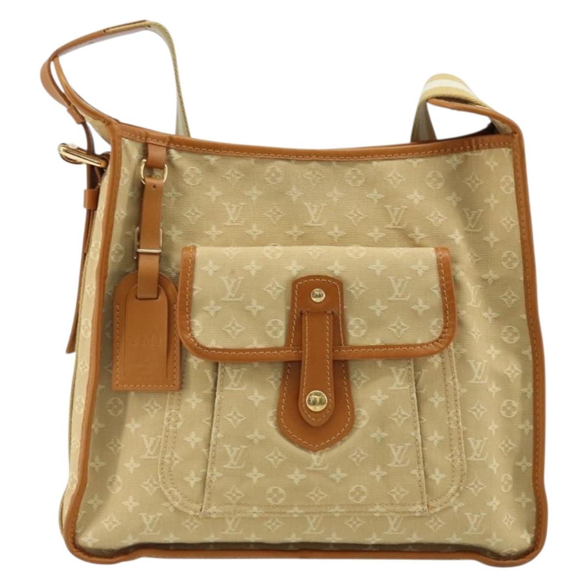 LOUIS VUITTON Monogram Mini Buzas Marie Kate Bag Beige M92323 LV Auth ep13336