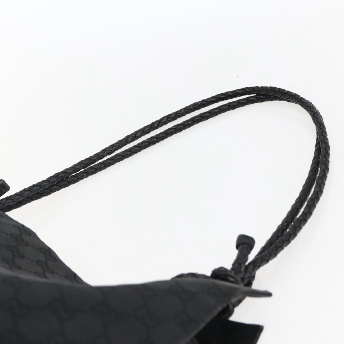 GUCCI GG Canvas Tote Bag Black 109140 Auth ep13339