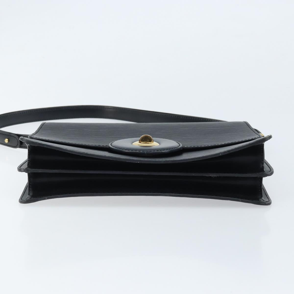 LOUIS VUITTON Epi Free Run Shoulder Bag Black M52402 LV Auth ep13349