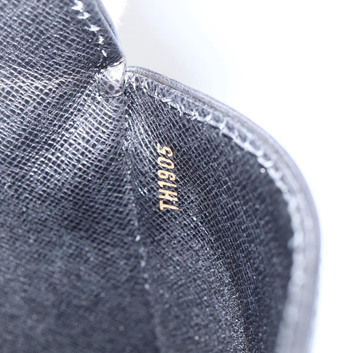 LOUIS VUITTON Epi Saint Cloud GM Shoulder Bag Black Noir M52192 LV Auth ep13380