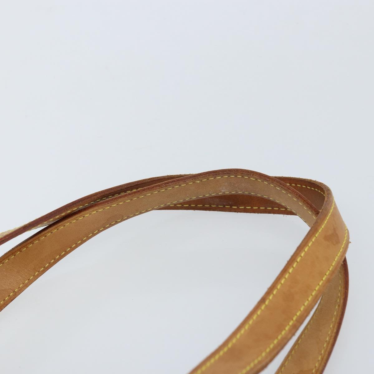 LOUIS VUITTON Monogram Vernis Houston Hand Bag Beige M91004 LV Auth ep13389