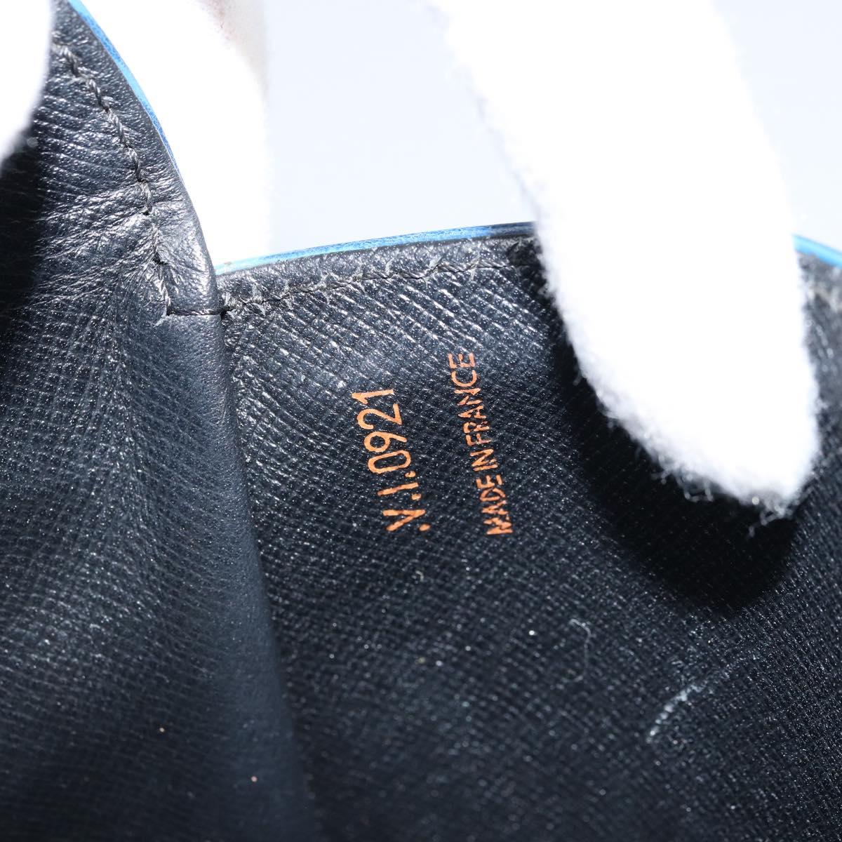 LOUIS VUITTON Epi Saint Cloud GM Shoulder Bag Toledo Blue M52195 LV Auth ep13420