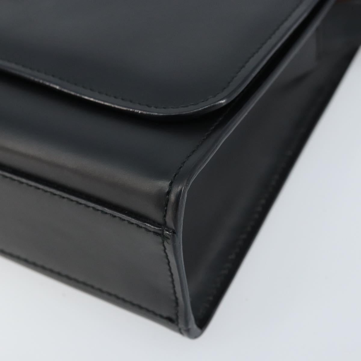 GUCCI Shoulder Bag Leather Black 001 3063 Auth ep13432