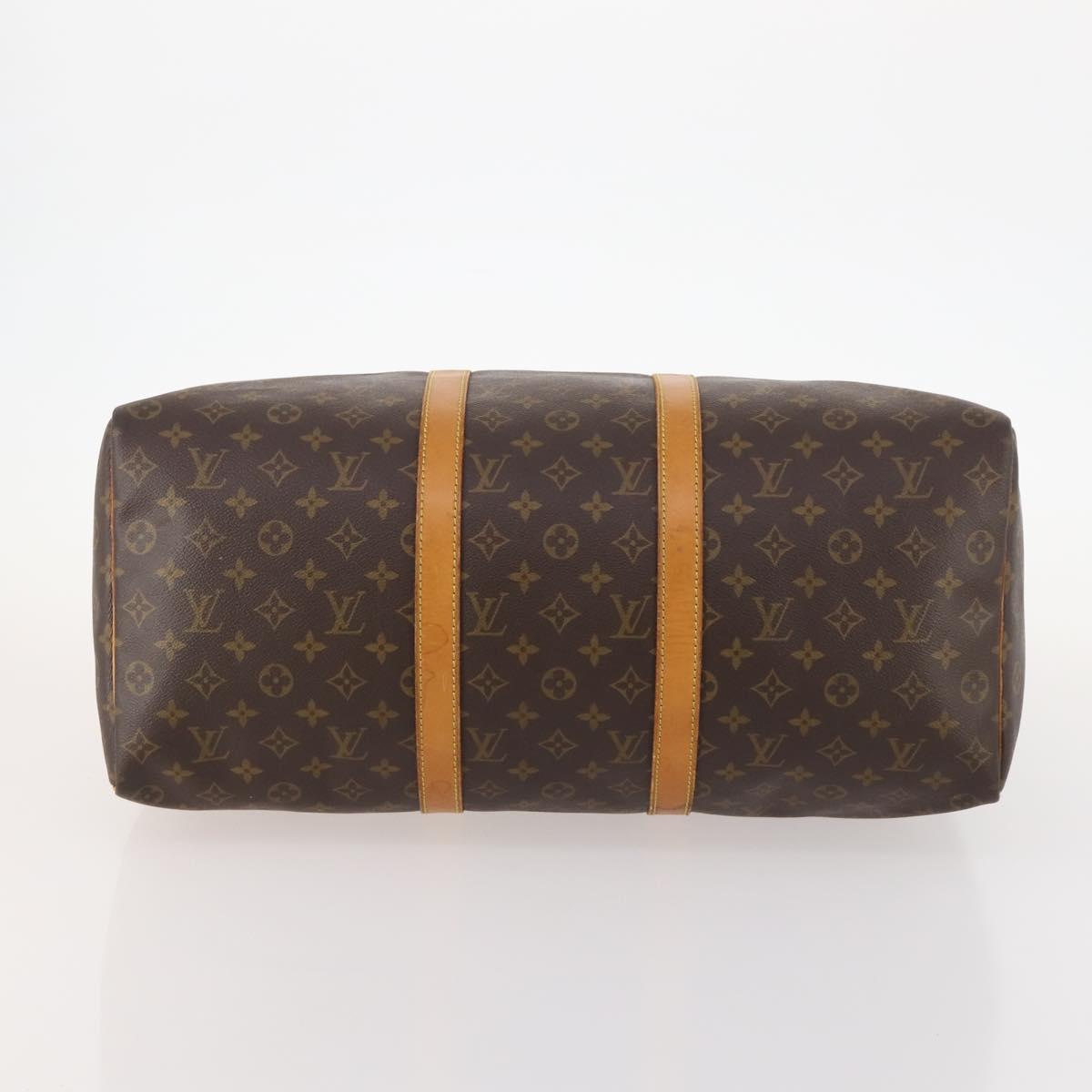 LOUIS VUITTON Monogram Keepall 50 Boston Bag M41426 LV Auth ep13441