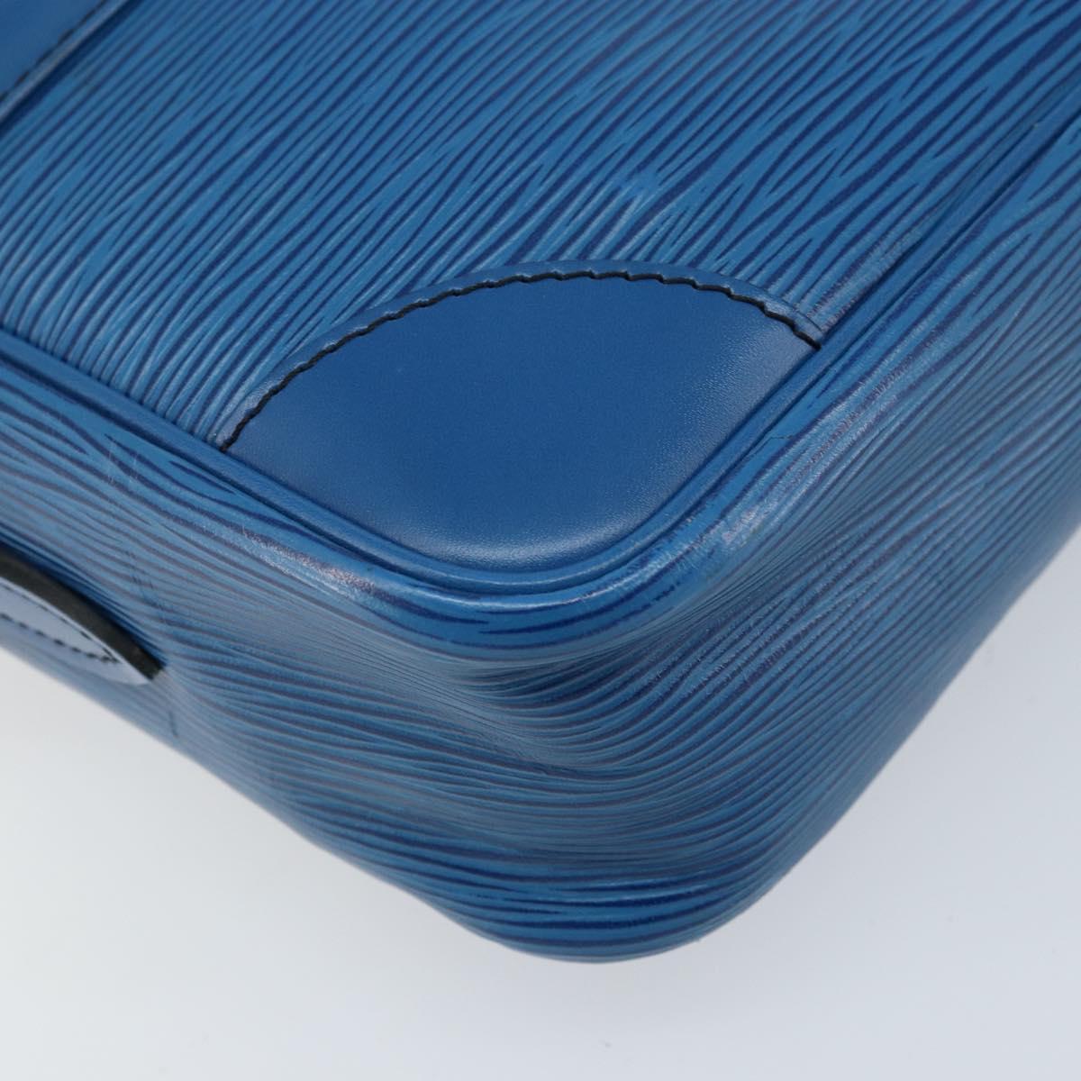 LOUIS VUITTON Epi Trocadero 27 Shoulder Bag Blue M52315 LV Auth ep13452