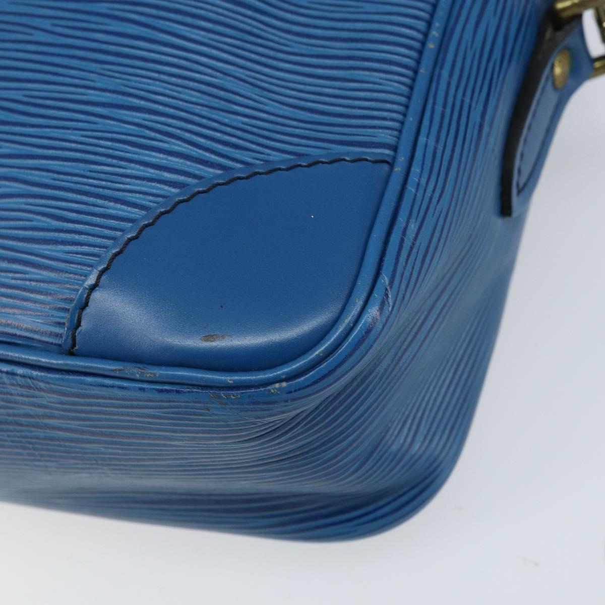 LOUIS VUITTON Epi Trocadero 27 Shoulder Bag Blue M52315 LV Auth ep13452