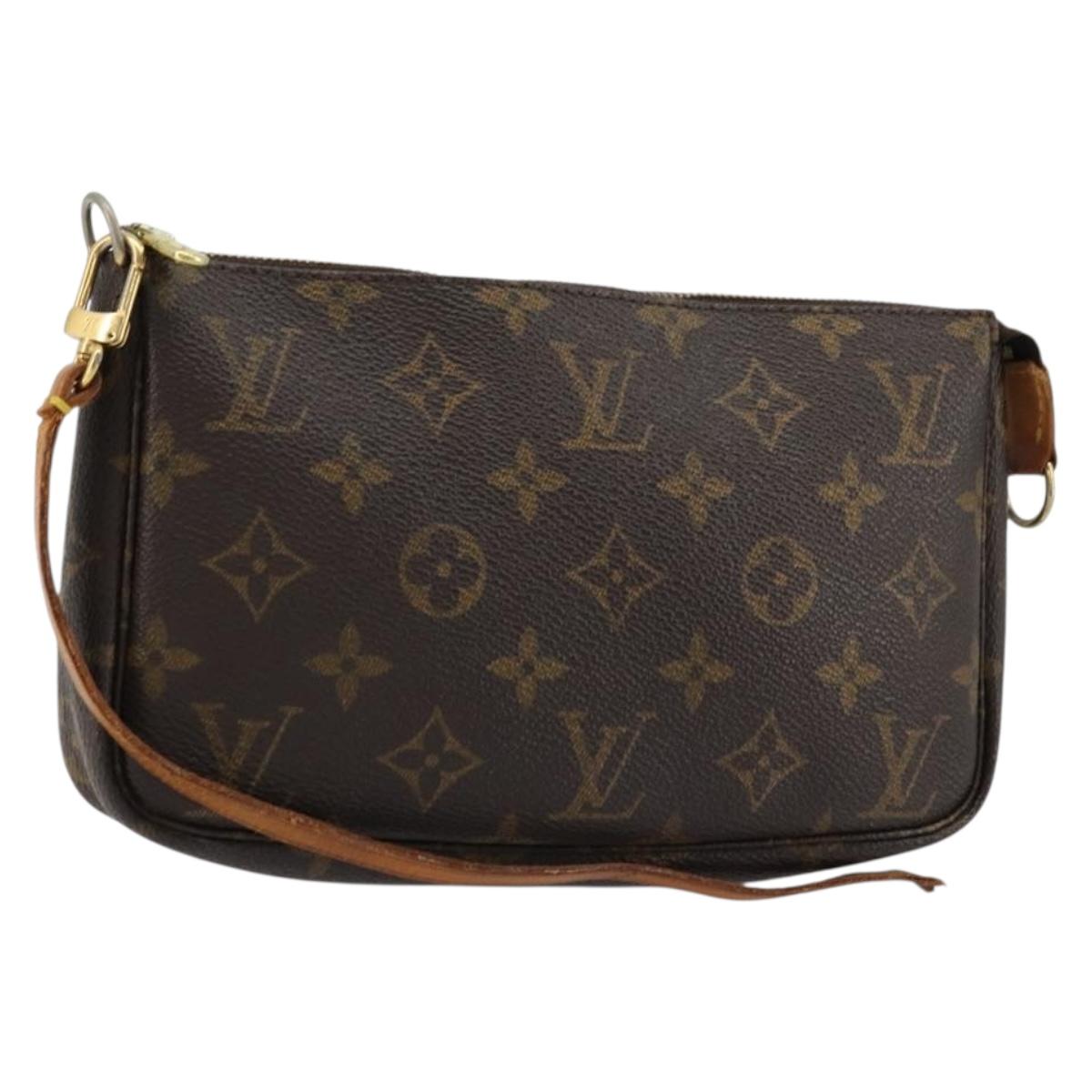 LOUIS VUITTON Monogram Pochette Accessoires Pouch M51980 LV Auth ep13455