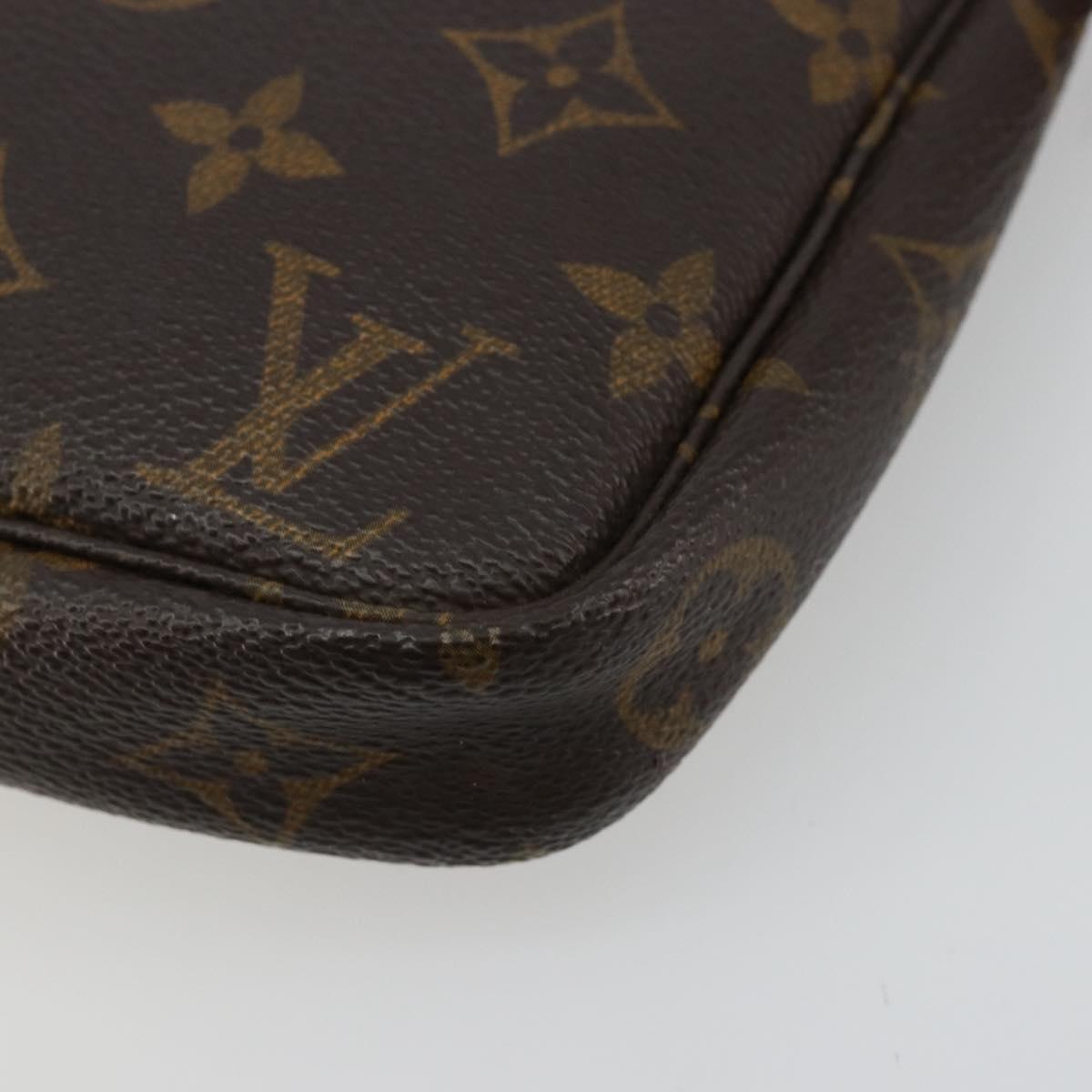 LOUIS VUITTON Monogram Pochette Accessoires Pouch M51980 LV Auth ep13455