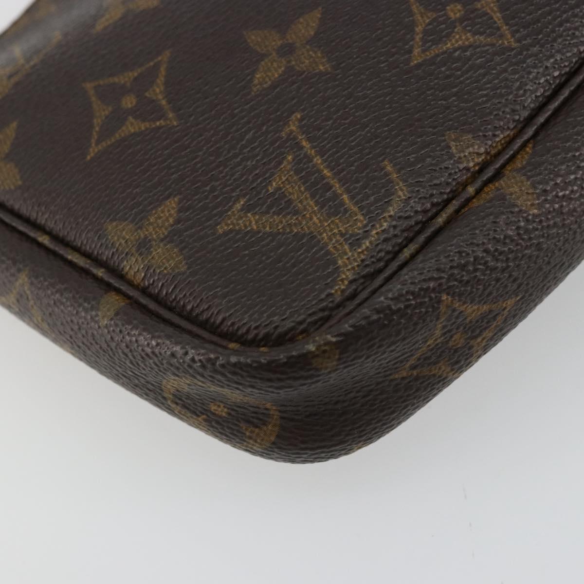 LOUIS VUITTON Monogram Pochette Accessoires Pouch M51980 LV Auth ep13455