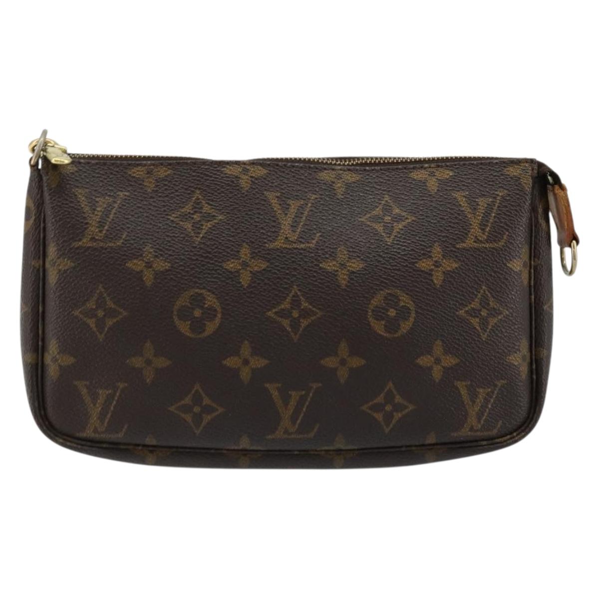LOUIS VUITTON Monogram Pochette Accessoires Pouch M51980 LV Auth ep13455