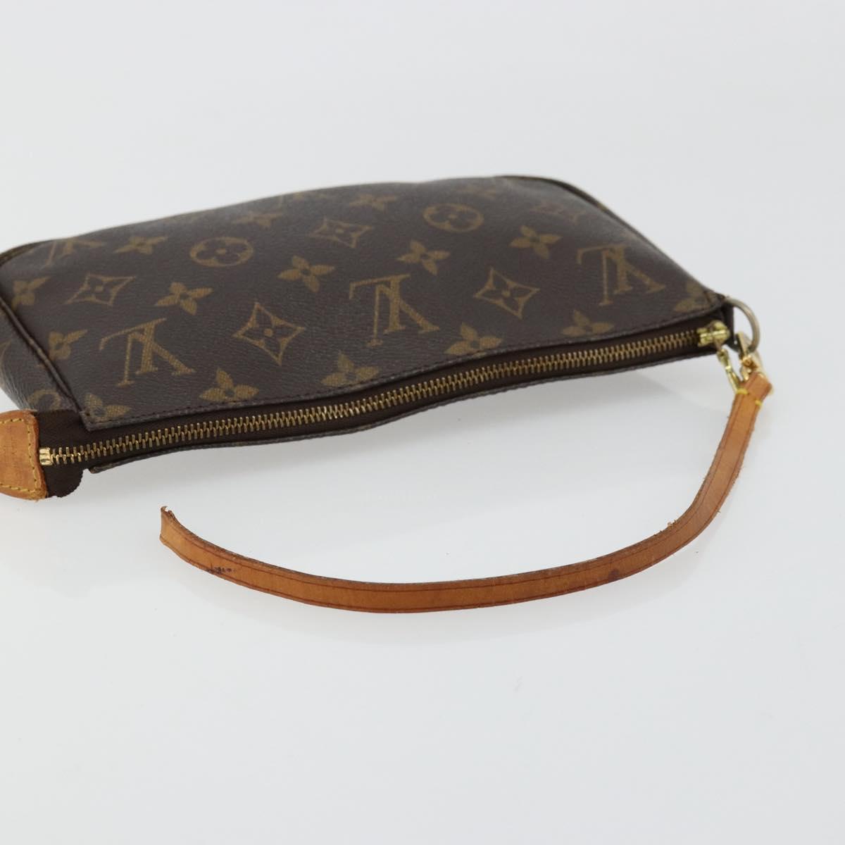 LOUIS VUITTON Monogram Pochette Accessoires Pouch M51980 LV Auth ep13455